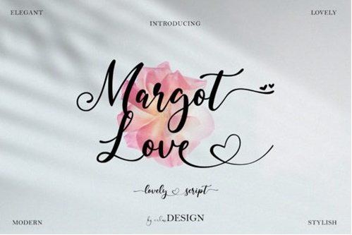 Margot Love Font