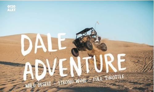 Dale Adventure - Exploration Font
