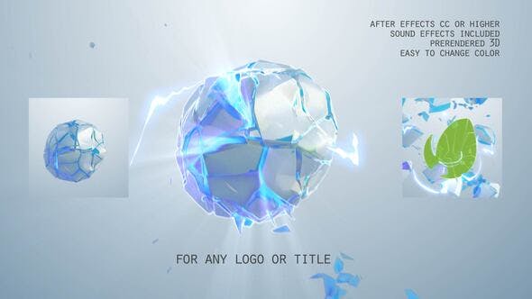 Videohive Energy Ball Logo Reveal 35532308