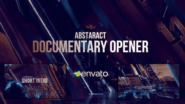 Videohive Abstract Documentary Opener 35532544