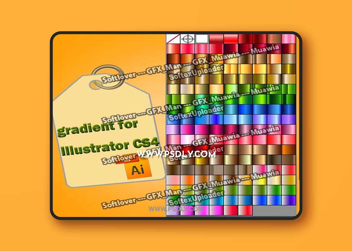 150+ Gradients Collection for Illustrator