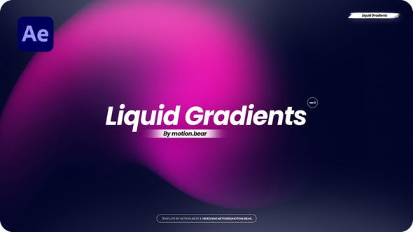 Videohive Liquid Gradients - Pack 02 36001294