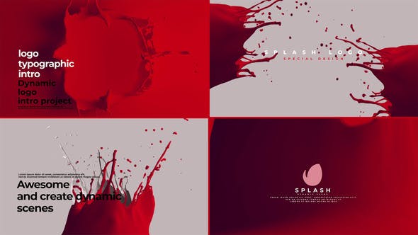 Videohive Splash Logo 35602048