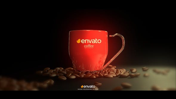 Videohive 3D Coffee Cup Mockup Logo 33023666