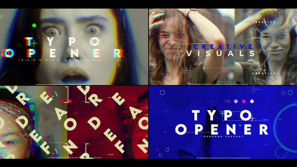 Videohive Typo Opener 35533639