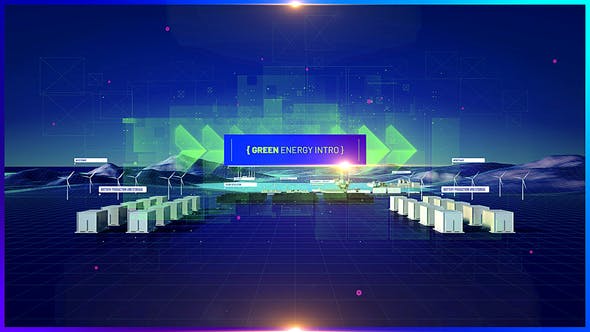 Videohive Green Energy Intro 4K 36252981