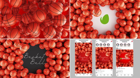 Videohive Basketball Logo Reveal 35891201