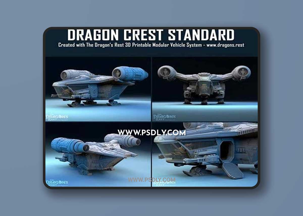 3D Print Models Dragons Rest - Outpost Origins Vehicle Maker