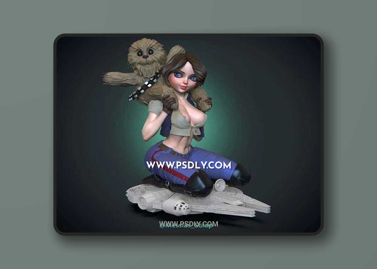 3D Print Models Hanna and Chewie