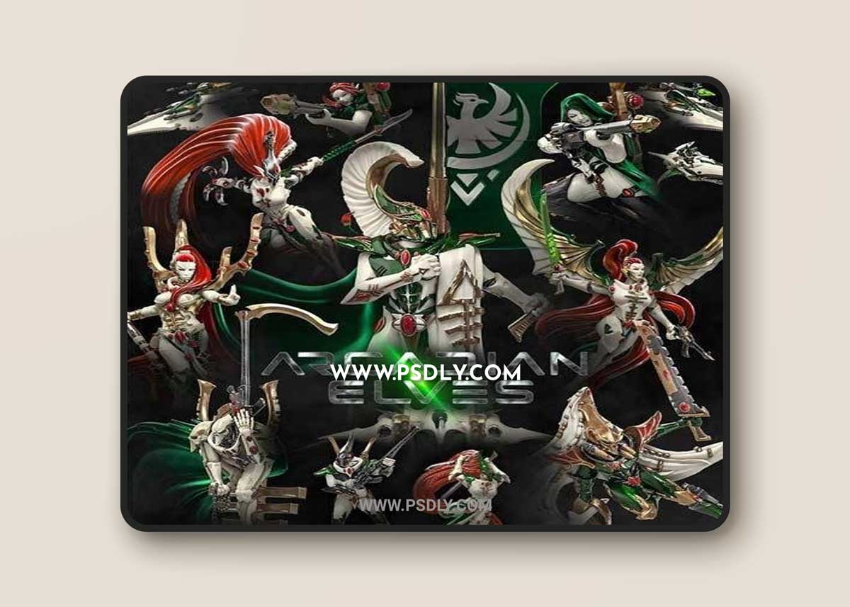 Arcadian Elves- Eldar Proxy (all models)