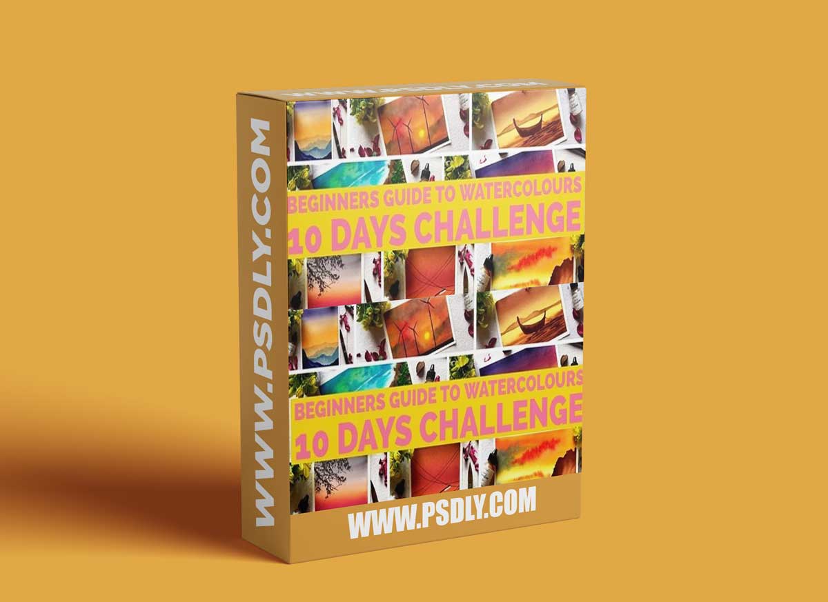 Beginners Guide To Watercolors: 10 Days Challenge