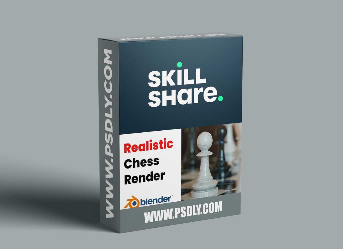Blender 3D: Easy Realistic Chess Scene