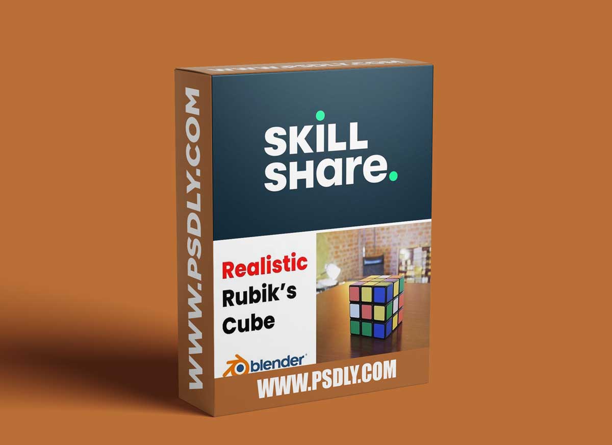 Blender 3D: Easy Realistic Rubik's cube