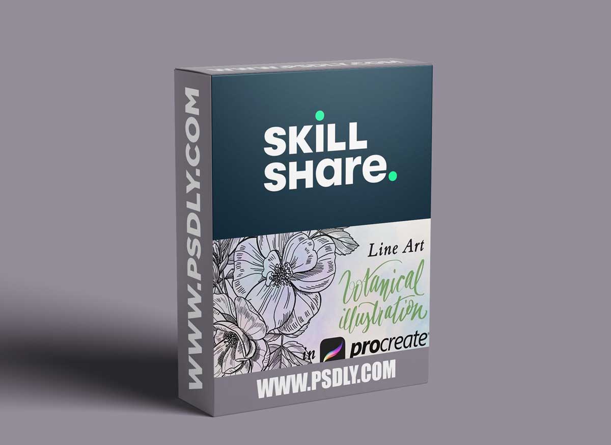 Botanical Illustration - Line Art in Procreate