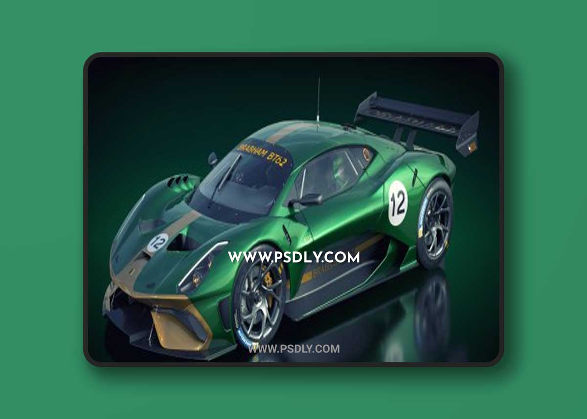 Brabham BT62 3D Model