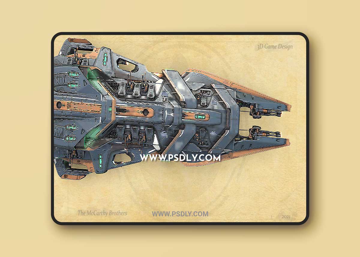 Buzz Hound - Corvette 3D Model