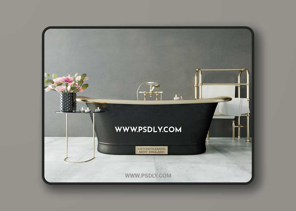 Catchpole and Rye bath 3D Model