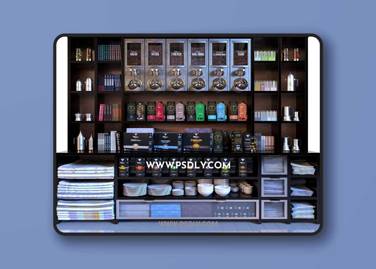 Chez DasiFreres Artisan Torrefacteur 3D Model