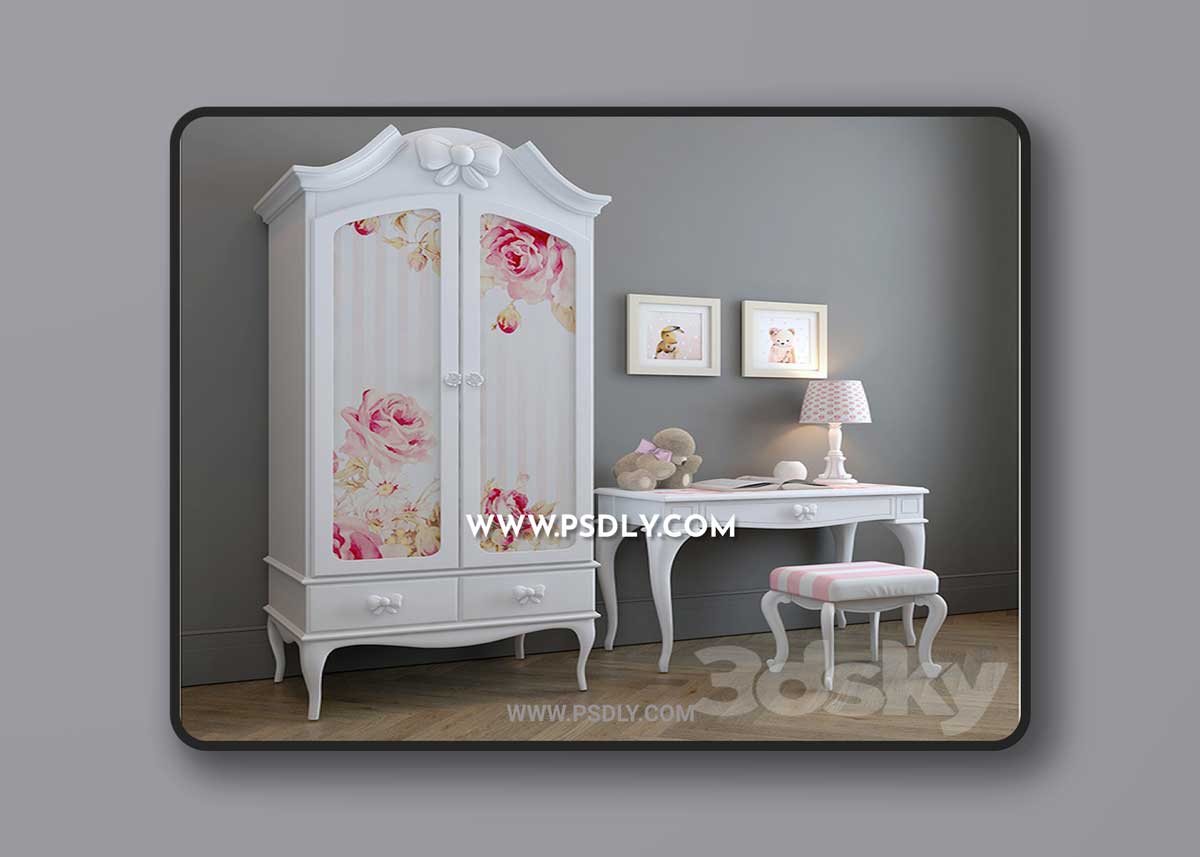 Collection Monnalisa Nottefatata Savio Firmino 3D Model