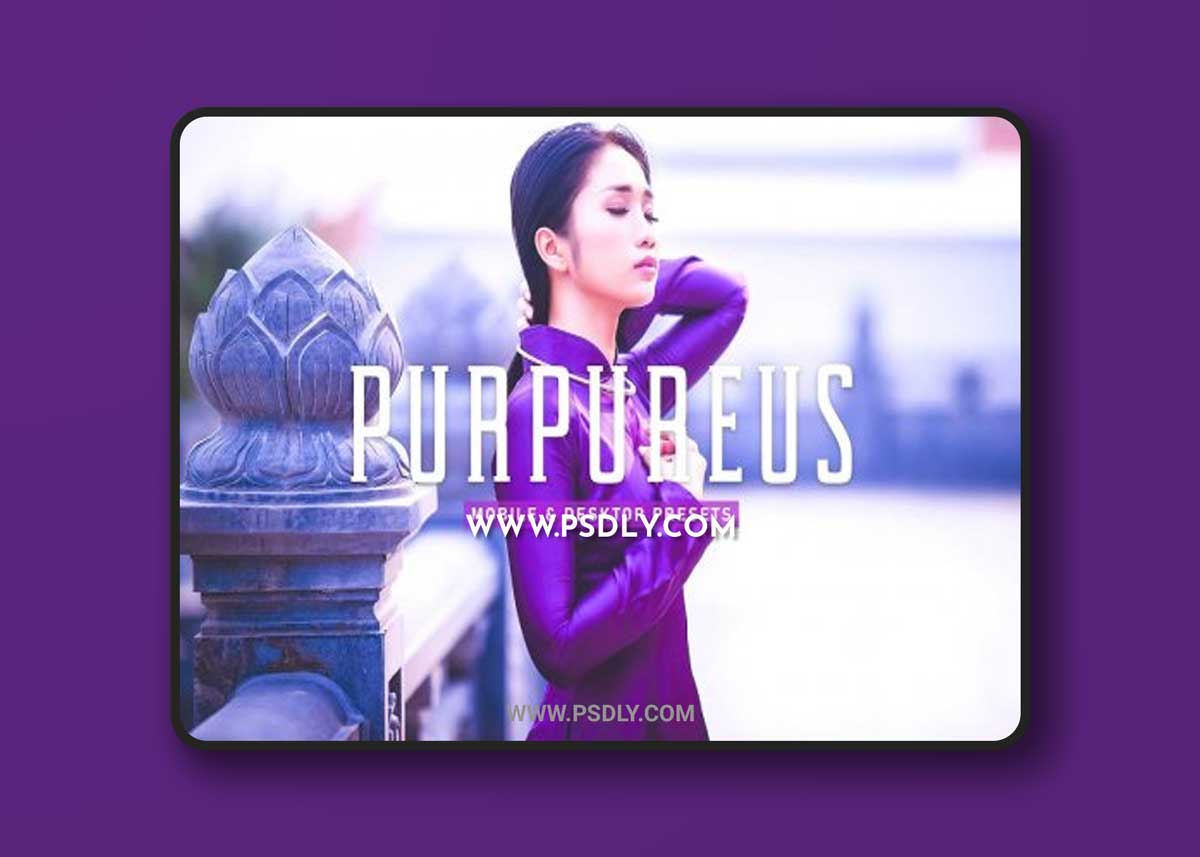CreativeMarket - Purpureus Pro Lightroom Presets 6924904