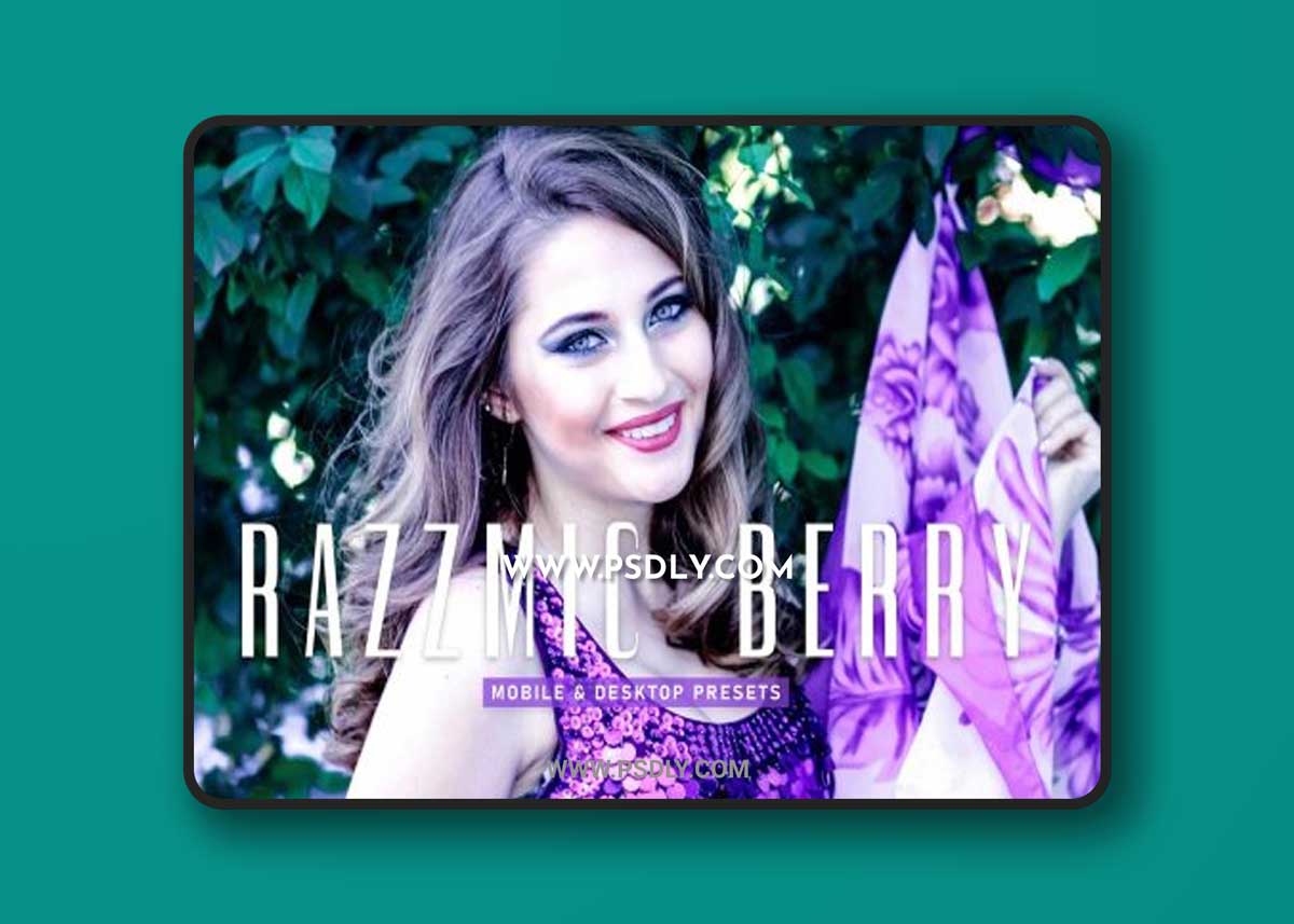 CreativeMarket - Razzmic Berry Pro Lightroom Presets 6924906