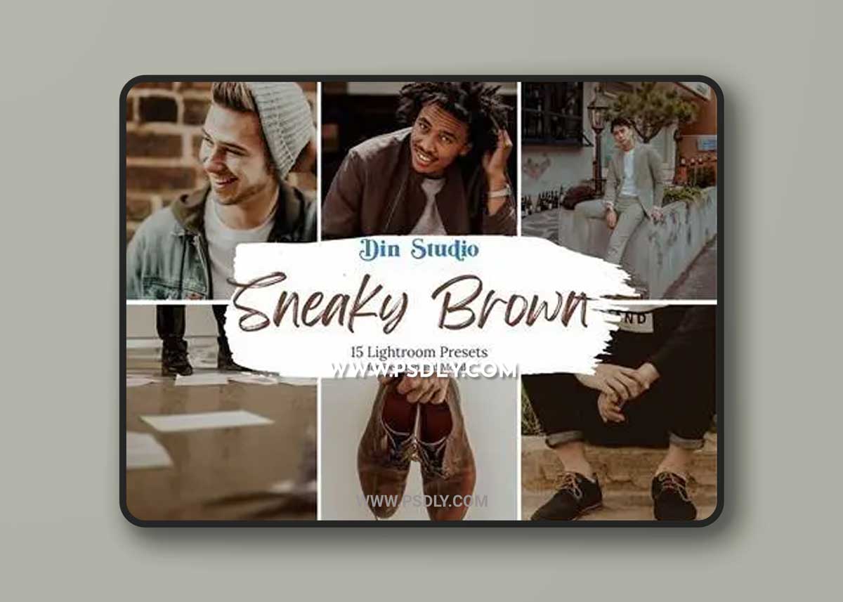 CreativeMarket - Sneaky Brown Lightroom Presets 5482214