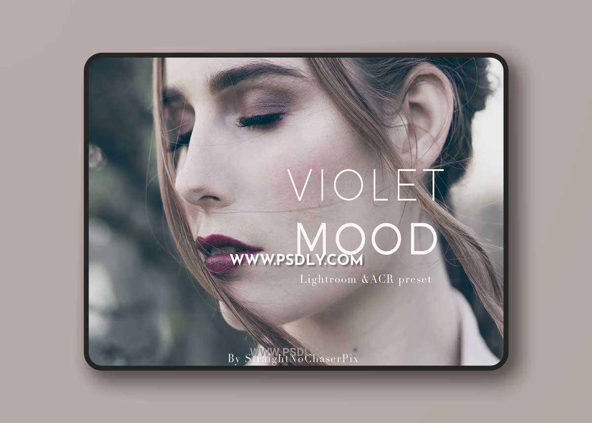 CreativeMarket - Violet Mood LR and ACR preset pack 4333477