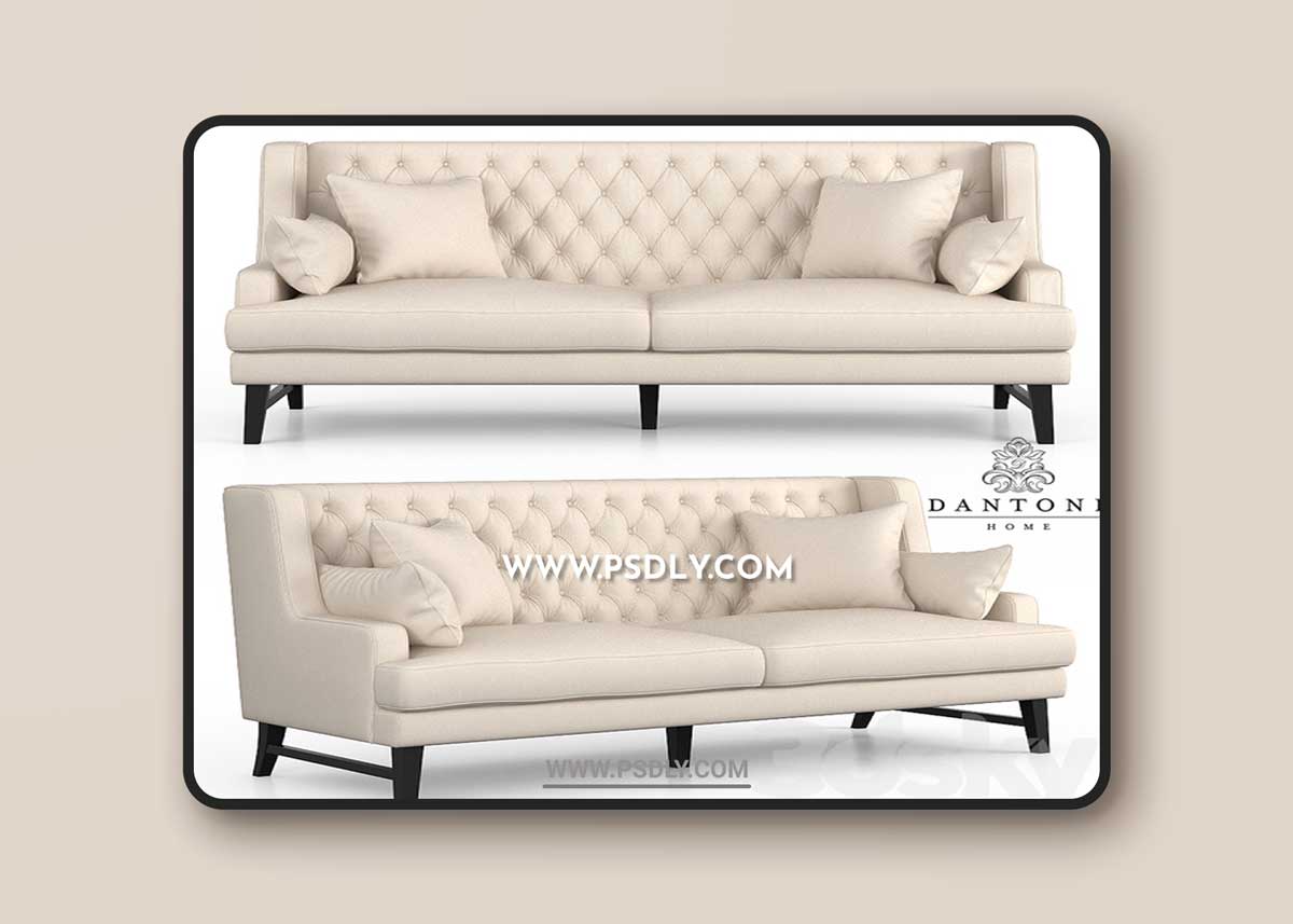 Dantone sofa Baltimore 3D Model