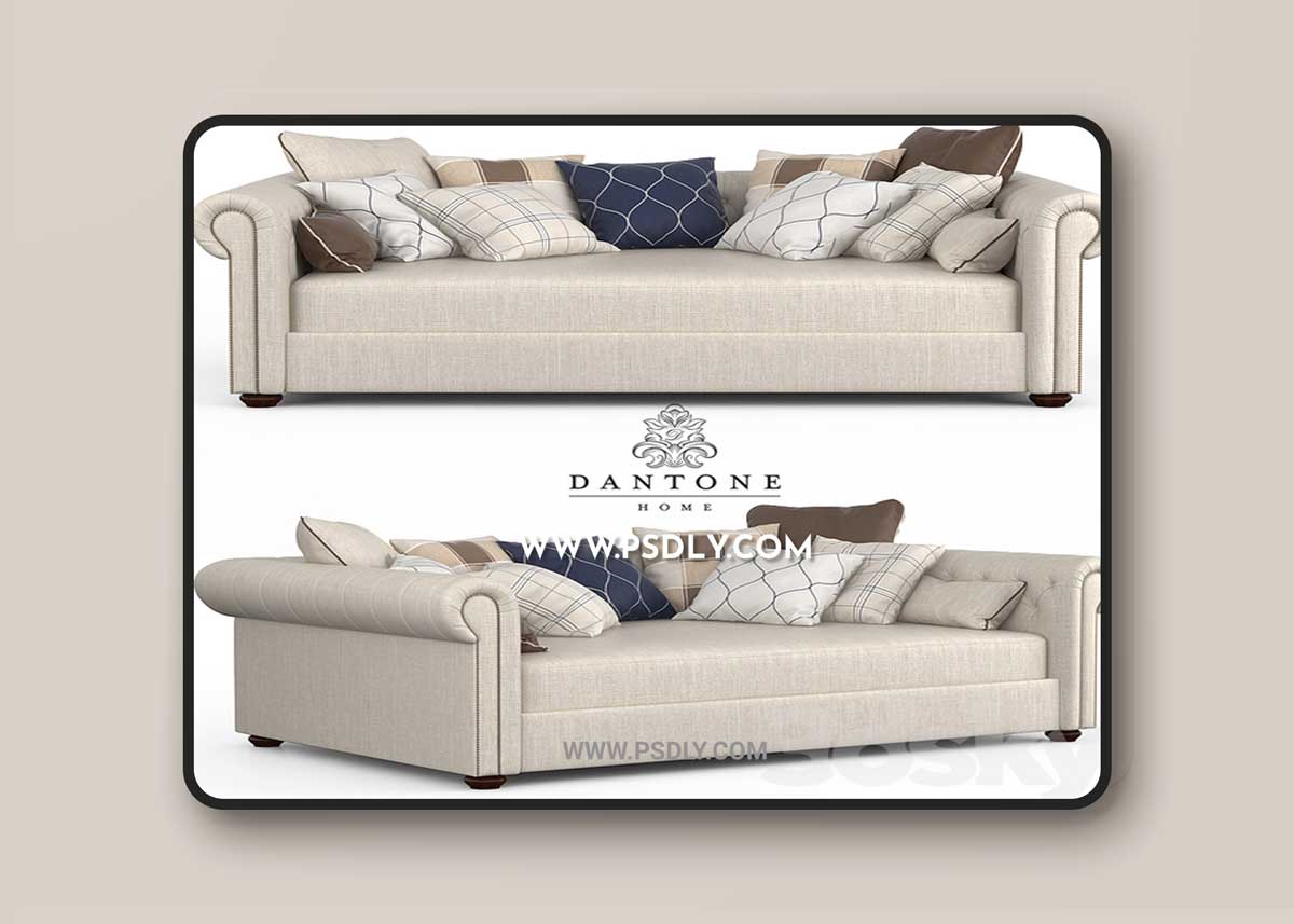 Dantone sofa bed nerina 3D Model