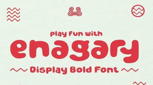Enagary - Display Bold Font