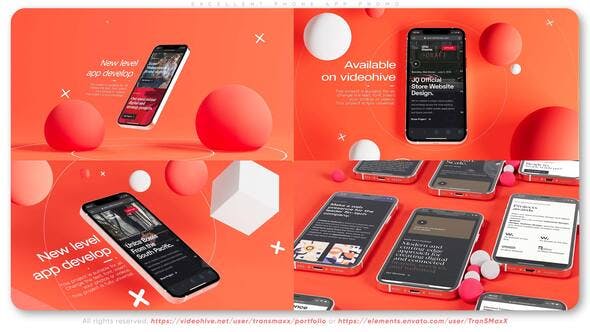 Videohive Excellent Phone App Promo 36134972