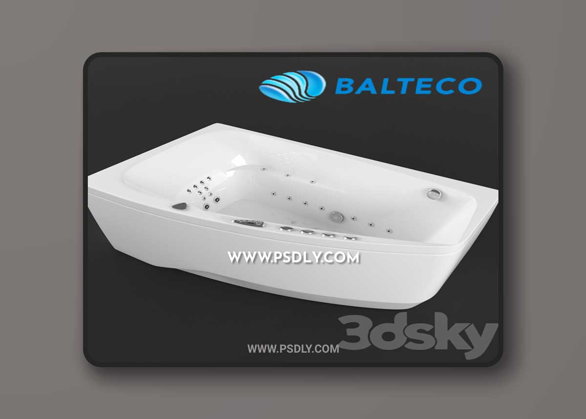 Hot Tub Balteco Orion 3D Model