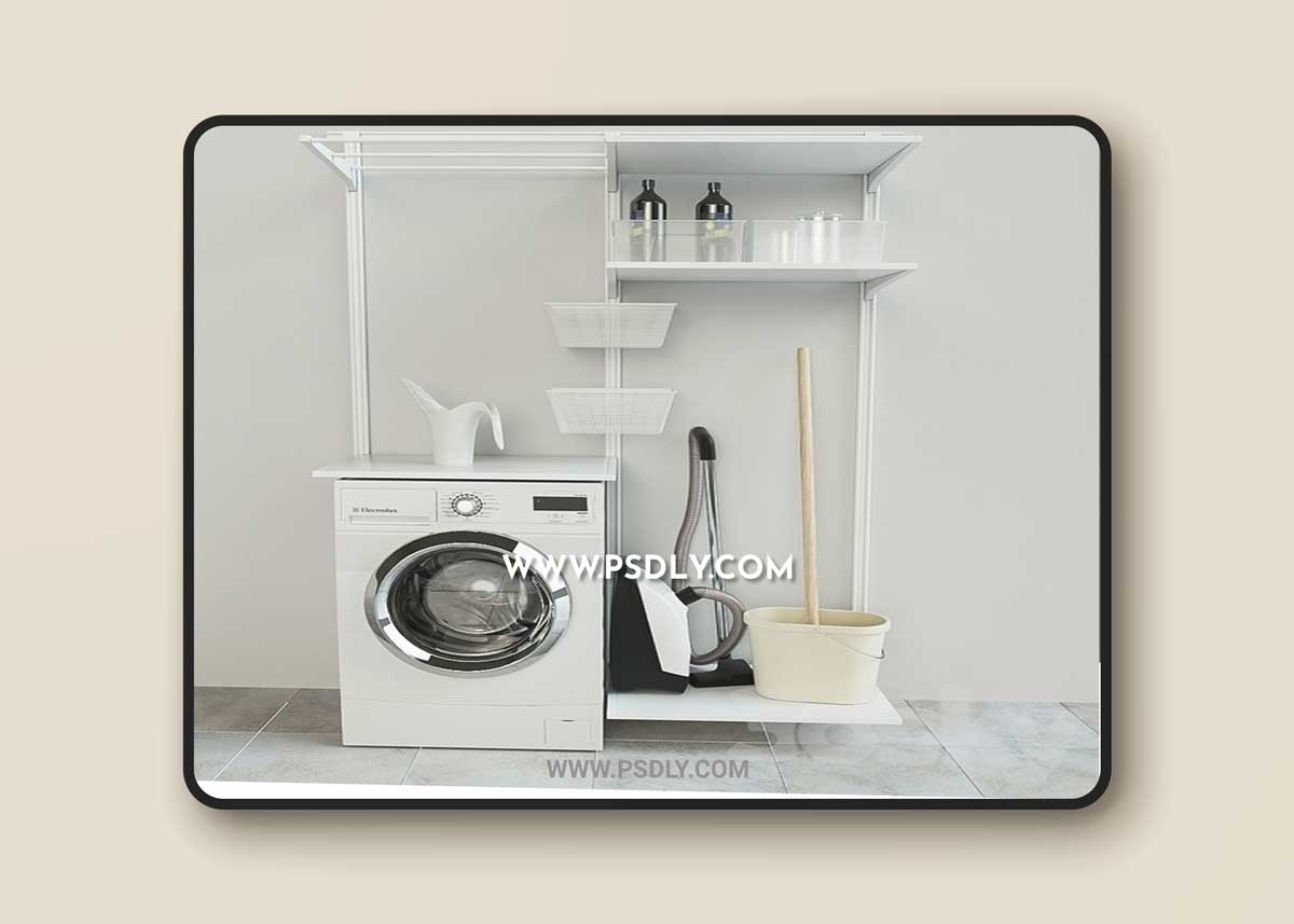 IKEA Wall rail / shelves / dryer Algot ikea BOAXEL