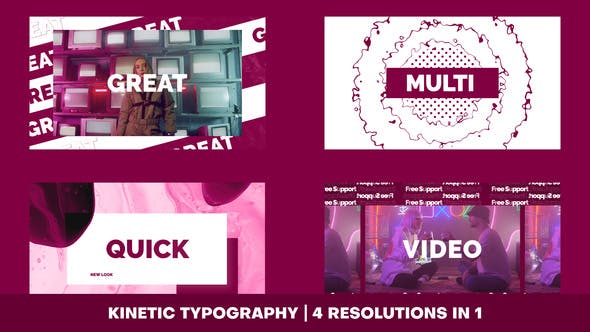 Videohive Trendy Typography Promo 36137312