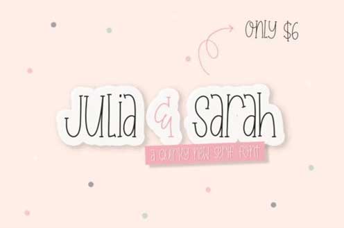 Julia & Sarah Font