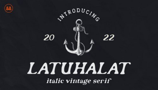 Latuhalat - Italic Vintage Serif