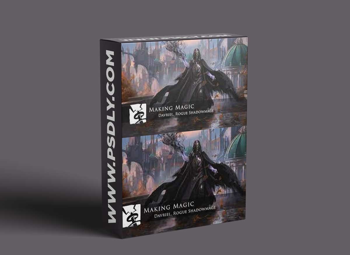 Making Magic - Davriel, Rogue Shadowmage by Daarken
