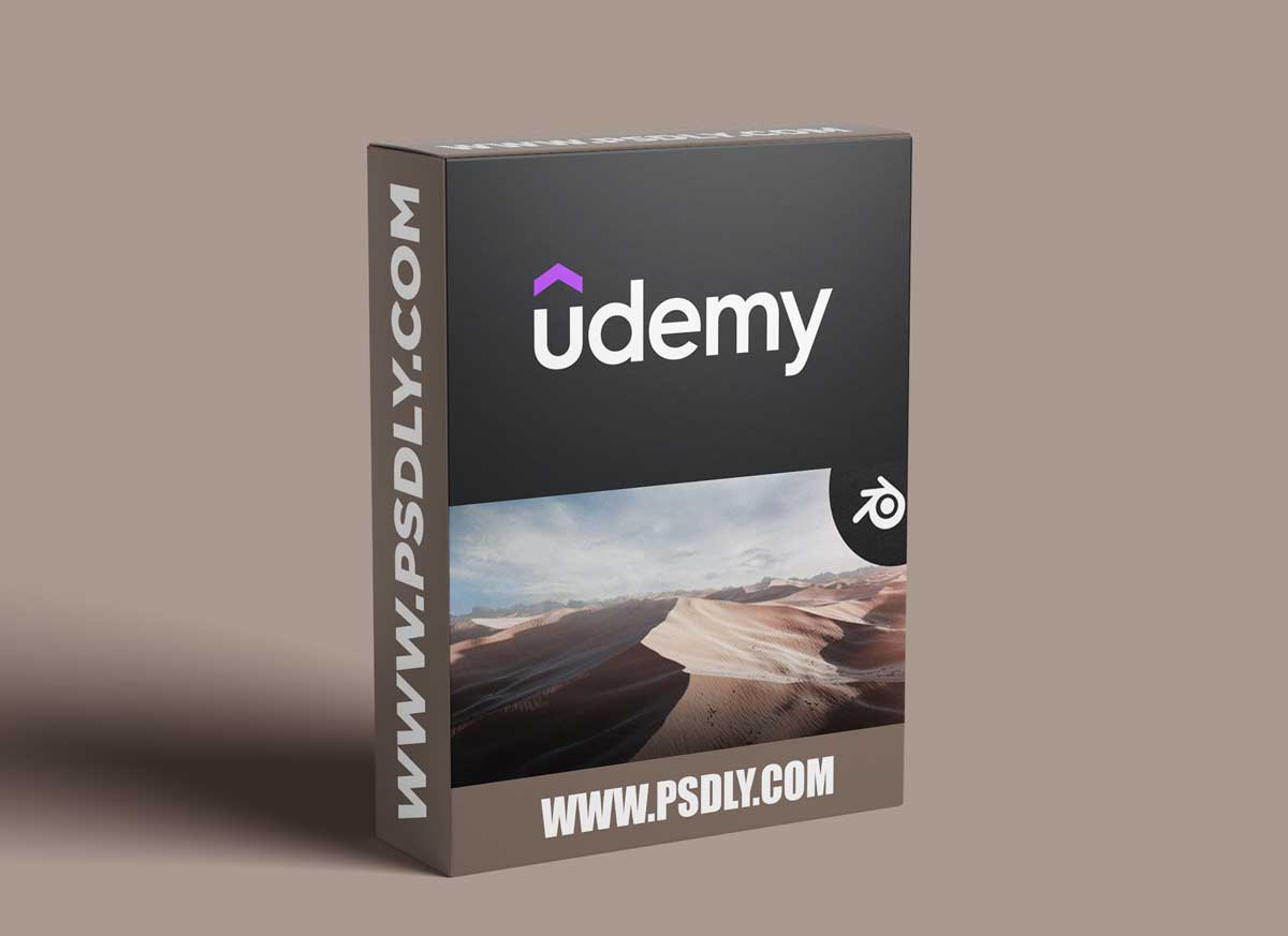 Master 3D Environments in Blender Vol. 1 - Desert