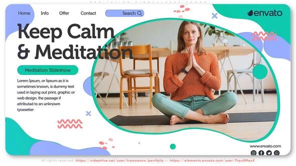 Videohive Meditation Mindfulness Promo 35985179