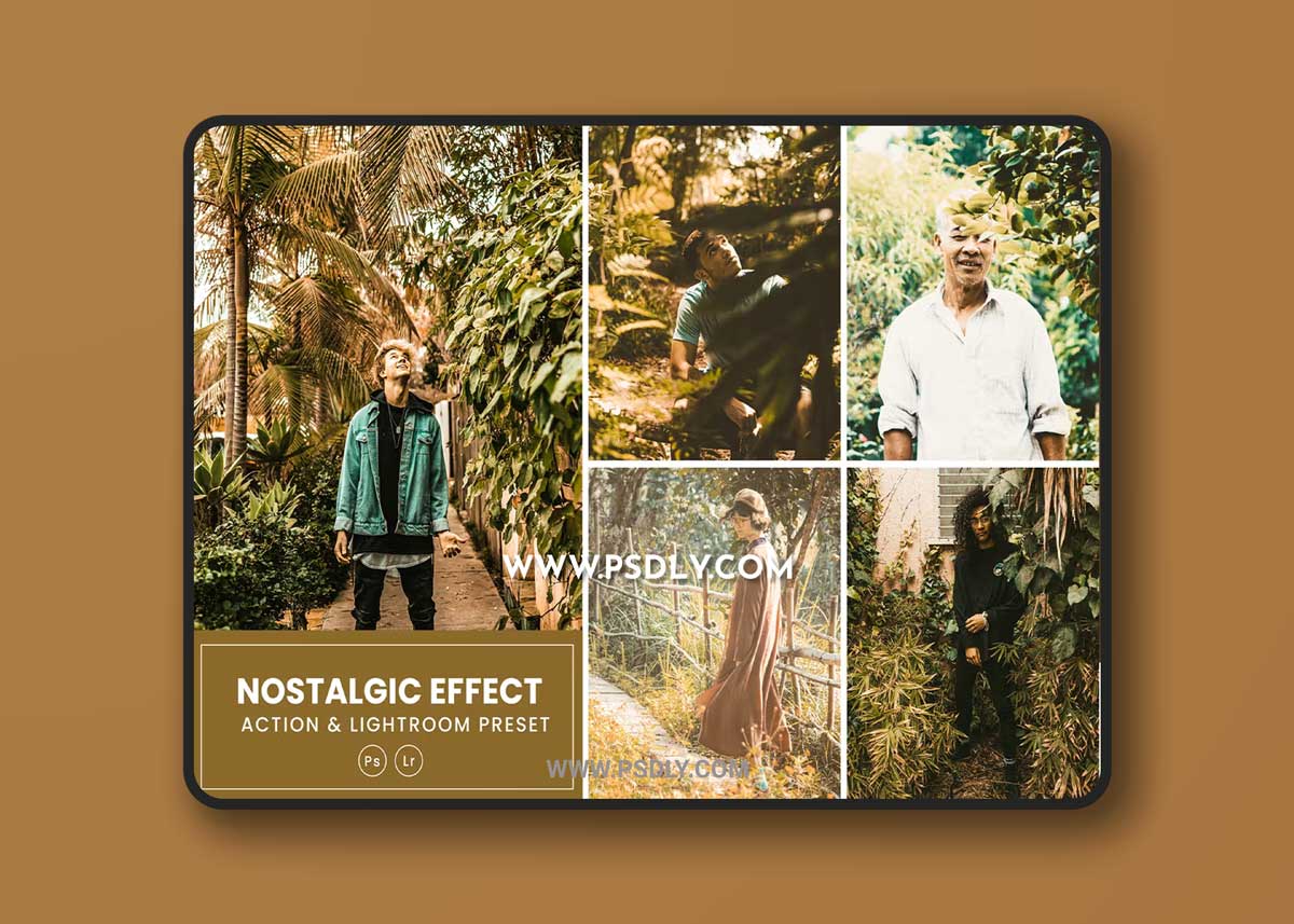 Nostalgic Effect Action & Lightrom Presets