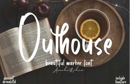 Outhouse Font