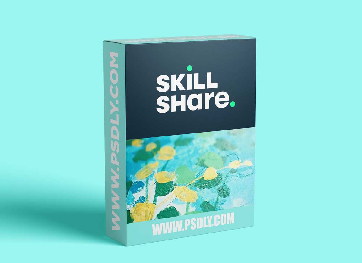 Paint with Courage: Create Acrylic Abstract Eucalyptus paintings