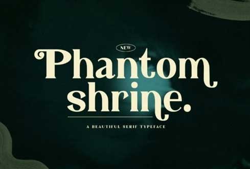 Phantom Shrine Font