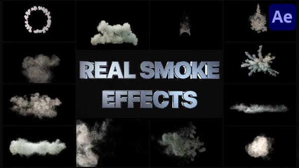 Videohive Smoke Elements for After Effects 36180441
