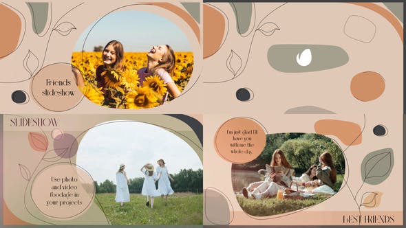 Videohive Friends Slideshow for After Effects 36190703