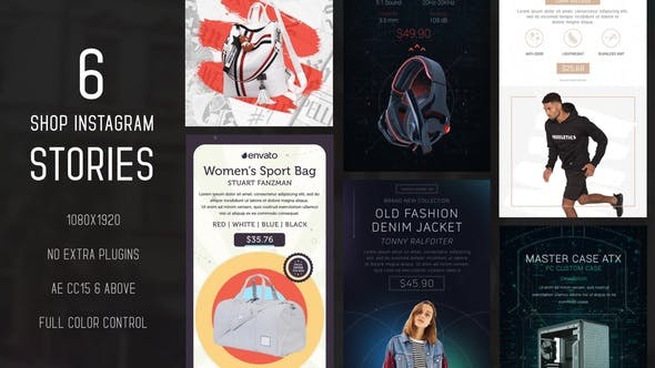 Videohive Shopping Instagram Stories 36167748