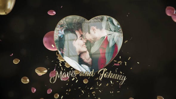 Videohive Valentines Day Wishes 36102713