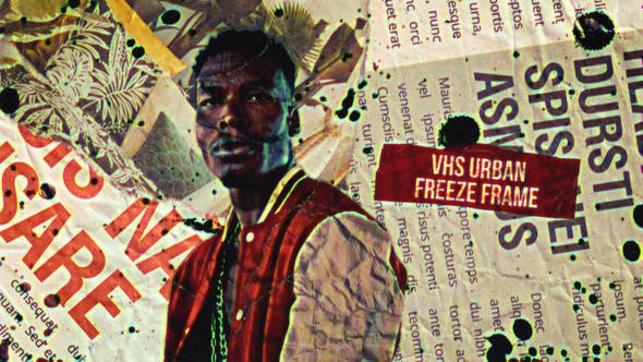 Videohive VHS Urban Freeze Frame 35972327