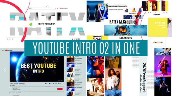 Videohive Youtube Intro 36255934