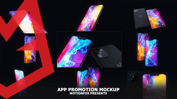 Videohive App Promo Mockup Kit - Phone 12 Pro Device 27667557